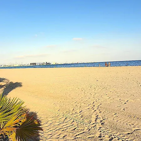 Apartment Atico Con Jacuzzi Privado , 1 Min Walk De Playa Levante *