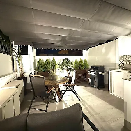 Atico Con Jacuzzi Privado , 1 Min Walk De Playa Levante Apartment